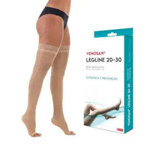 Meia Venosan 20-30 mmHg 7/8 aberta Legline