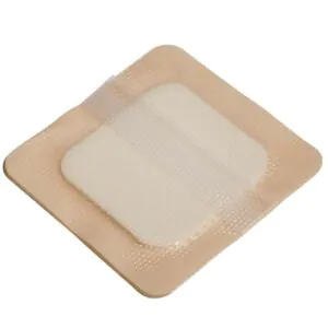Curativo de Espuma Absorvente com Borda 10x10 cm